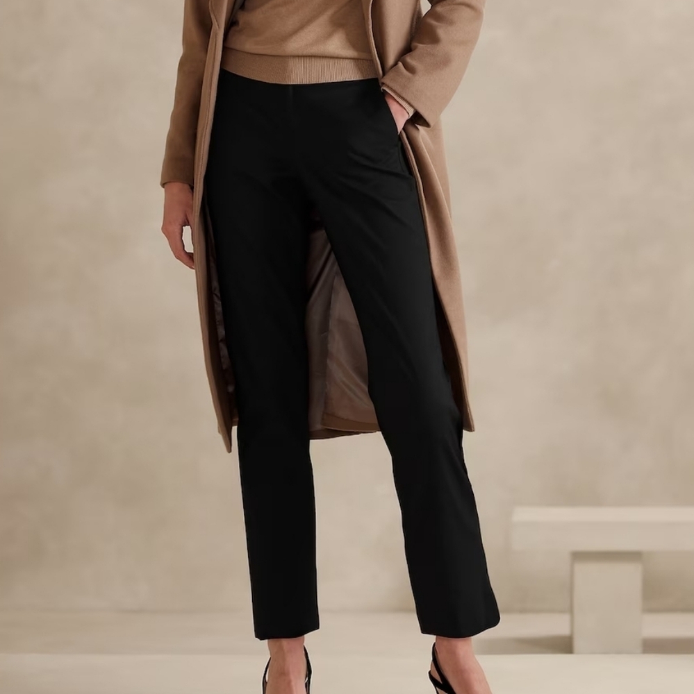Banana Republic Avery Black Dress Pants Size 4